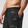 Pantalones cortos Circuit de 5" - Negro