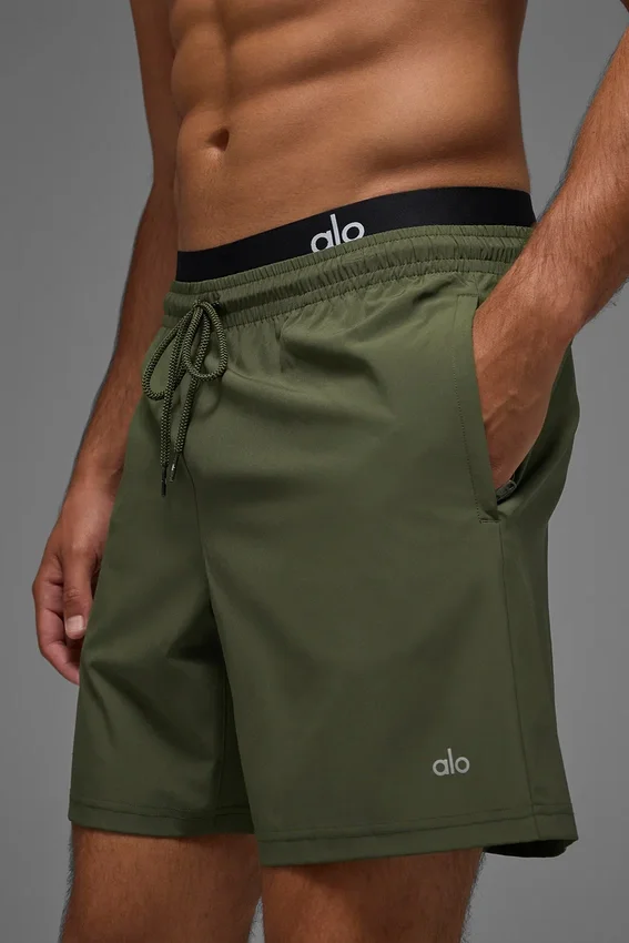 Pantalones cortos Circuit de 7" - Verde oliva
