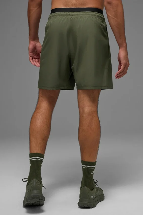 Pantalones cortos Circuit de 7" - Verde oliva