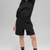 Pantalones cortos de 7" con rayas finas - Rayas finas negras