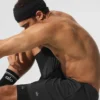 Pantalones cortos de alto rendimiento Conquer React 2 en 1 - Antracita/Negro