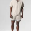 Pantalones cortos de baloncesto Key Mesh de 7" - Color hueso