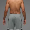 Pantalones cortos de baloncesto Key Mesh de 7" - Gris lunar