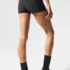 Pantalones cortos de cintura High-Waist de la línea Airlift - Negro