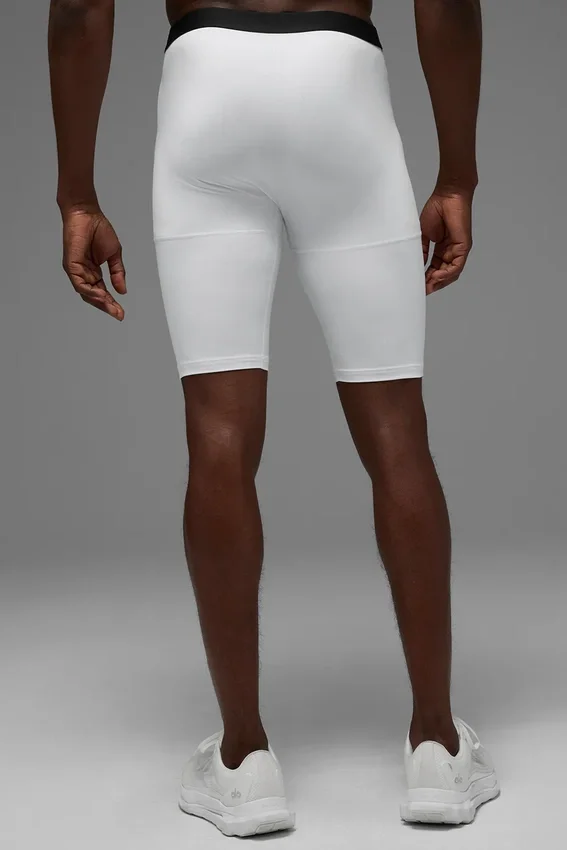 Pantalones cortos de compresión Flight de 9" - Blanco