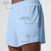 Pantalones cortos de correr Adapt de 5" - Azul concha