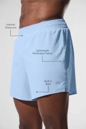 Pantalones cortos de correr Adapt de 5″ – Azul concha