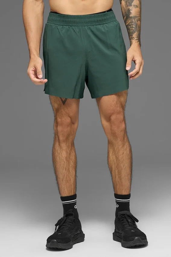 Pantalones cortos de correr Adapt de 5" - Verde trébol