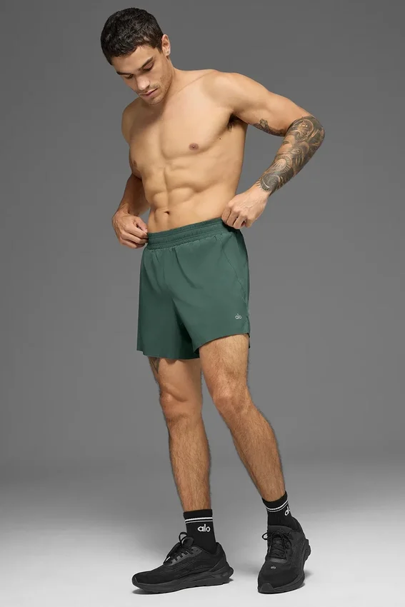 Pantalones cortos de correr Adapt de 5" - Verde trébol