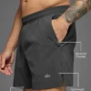 Pantalones cortos de correr Traction de 5" - Antracita