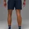 Pantalones cortos de correr Traction de 5" - Azul marino