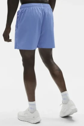 Pantalones cortos de correr Traction de 5″ – Azul Provenza