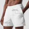 Pantalones cortos de correr Traction de 5" - Blanco