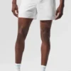 Pantalones cortos de correr Traction de 5" - Blanco