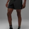 Pantalones cortos de correr Traction de 5" - Negro