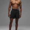 Pantalones cortos de correr Traction de 5" - Negro