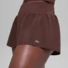Pantalones cortos de correr Victory - Brownstone