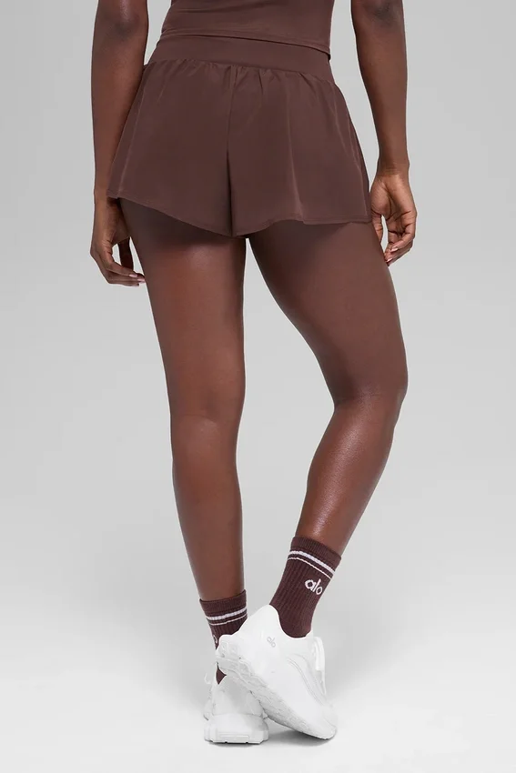 Pantalones cortos de correr Victory - Brownstone