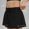 Pantalones cortos de correr Victory - Negro