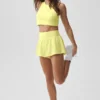 Camiseta de tirantes Aspire - Amarillo sol/Blanco