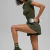 Pantalones cortos de correr Victory - Verde oliva