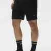 Pantalones cortos de descanso Waffle de 7" - Negro