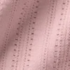 Pantalones cortos de manga corta con cuello alto sin costuras de punto Pointelle - Rosa vintage