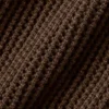 Pantalones cortos de punto abierto - Espresso