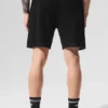 Pantalones cortos de punto abierto - Negro