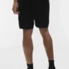 Pantalones cortos de punto Coastline de 7" - Negro