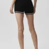 Pantalones cortos de punto Tennis Club Sweater Knit — Negro/Marfil