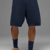 Pantalones cortos de punto tipo jersé Sports Club de 7" - Azul marino