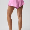 Pantalones cortos de seda Luminous - Rosa corazón de caramelo