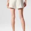 Pantalones cortos de sudadera Low Key — Marfil