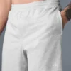Pantalones cortos deportivos Conquer React de 7" - Gris jaspeado deportivo