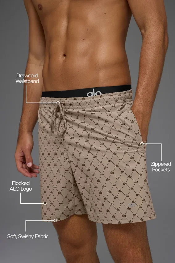 Pantalones cortos Diamond Circuit de 7" - Gravel/Espresso