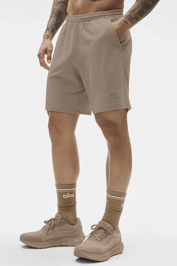 Pantalones cortos Double Take de 7" - Gravel