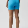 Pantalones cortos «Favorite» acanalados sin costuras de 5" - Azul celeste