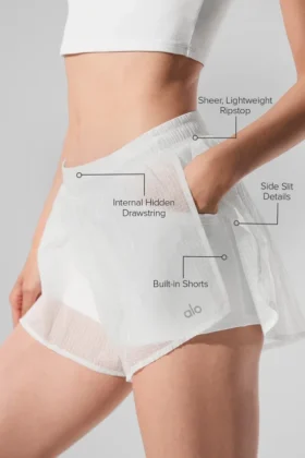 Pantalones cortos Game Time – Blanco