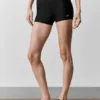 Pantalones cortos High-Waist Airlift de 3" — Negro