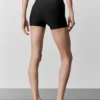 Pantalones cortos High-Waist Airlift de 3" — Negro