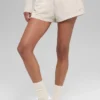Pantalones cortos High-Waist Socialite - Color hueso