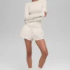 Pantalones cortos High-Waist Socialite - Color hueso