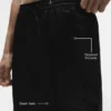Pantalones cortos Horizon de satén de 7" - Negro