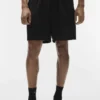 Pantalones cortos Linen Days de 7" - Negro