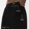 Pantalones cortos Linen Days de 7" - Negro
