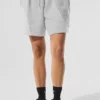 Pantalones cortos Make Waves de 7" – Gris jaspeado atlético tonal