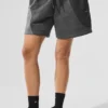 Pantalones cortos «Make Waves» de 7" - Gris jaspeado oscuro tonal