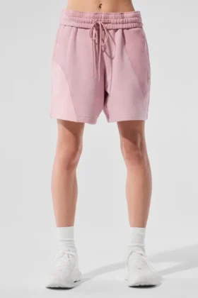 Pantalones cortos Make Waves de 7" - Rosa atardecer tonal