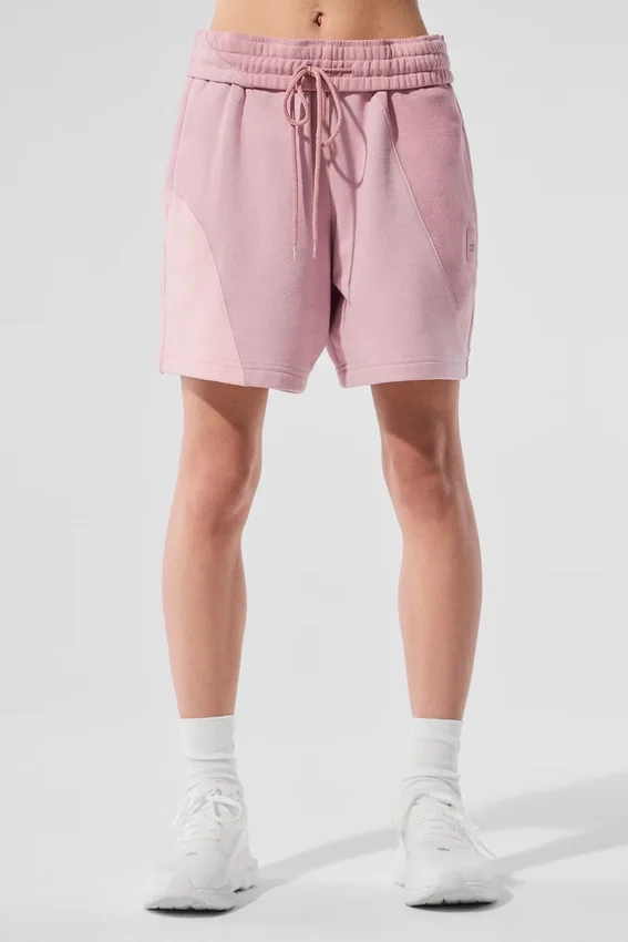 Pantalones cortos Make Waves de 7" - Rosa atardecer tonal